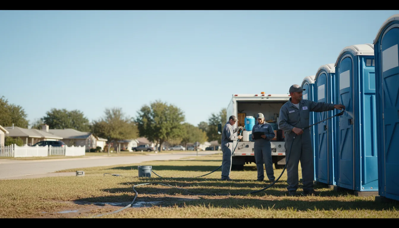 Long-Term Portable Toilet Rental in Grainfield, KS near me